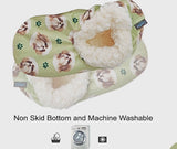 COMFIES BRAND Ladies SHIH TZU (FAWN, TAN) Non-Skid Slippers - Novelty Socks for Less