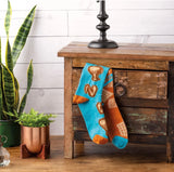 CHICKEN & WAFFLES Adult Unisex Mismatched Socks PRIMITIVES BY KATHY Brand