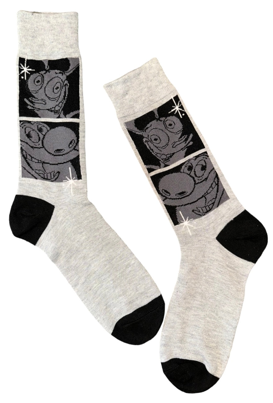 REN & STIMPY Men’s Socks NICKELODEON - Novelty Socks And Slippers