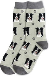 BORDER COLLIE Dog Adult Unisex Socks By E&S Pets Choose Style