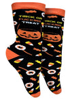 GROOVY THINGS Co. Brand Ladies HALLOWEEN Socks TRICK OR FUCKING TREAT - Novelty Socks And Slippers