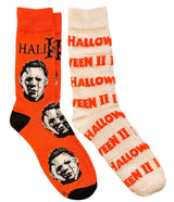 HALLOWEEN II Men’s 2 Pair Of MICHAEL MYERS Socks (CHOOSE FROM 8 STYLES)