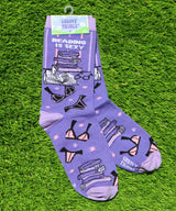 GROOVY THINGS Brand Ladies READING IS SEXY Socks - Novelty Socks And Slippers