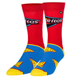 DORITOS NACHO CHEESE CHIPS 2000 Men’s Socks ODD SOX Brand