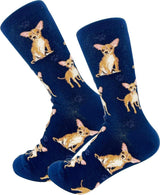 TAN CHIHUAHUA Dog Adult Unisex Socks By E&S Pets Choose Style