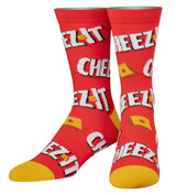 CHEEZ IT Crackers Men's Socks ‘Keep It Cheezy’ - Novelty Socks And Slippers