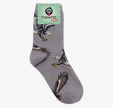 BALD EAGLE Unisex Kids Socks FUNATIC Brand - Novelty Socks And Slippers
