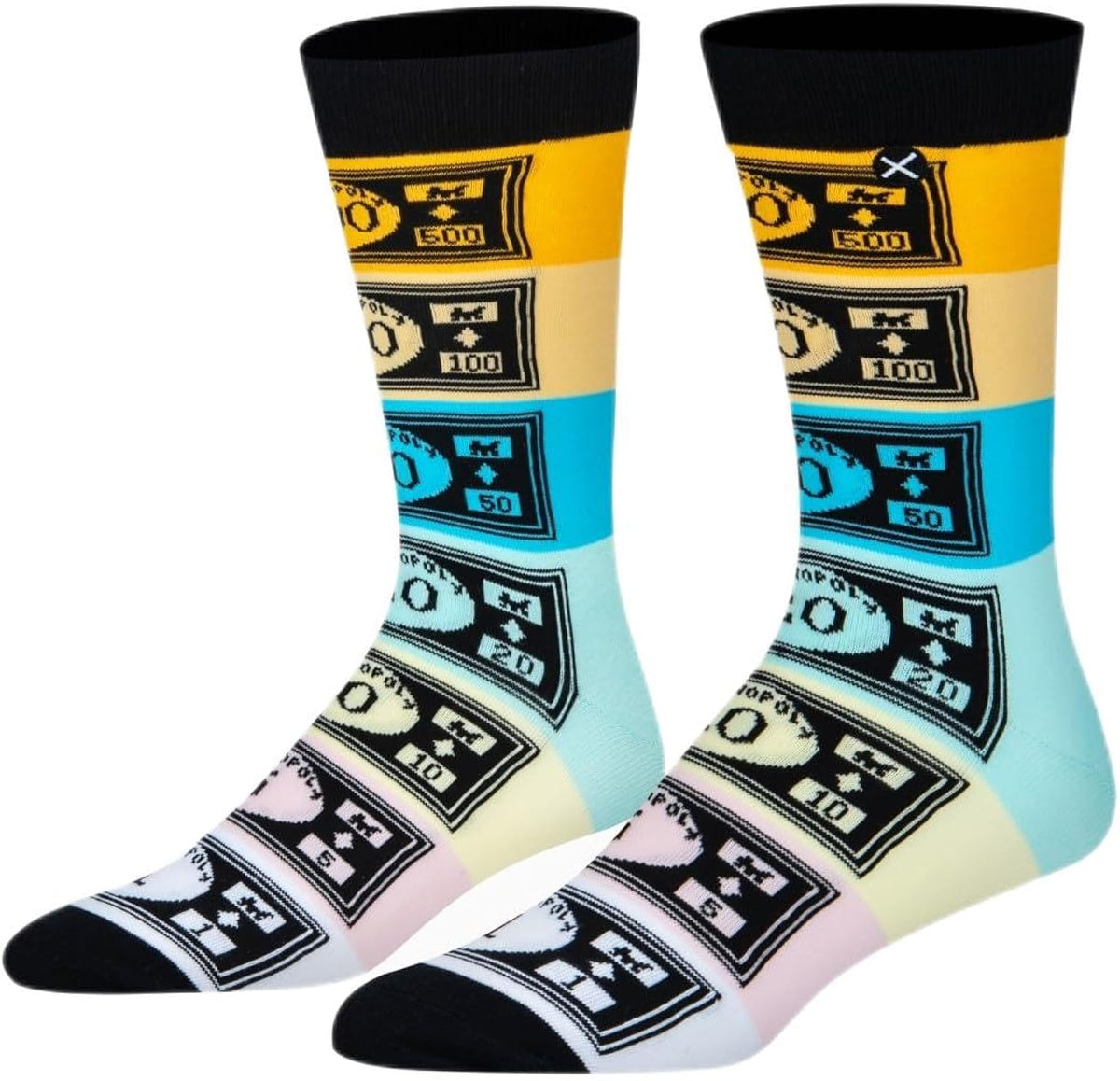 MONOPOLY MONEY Men’s 360 Socks ODD SOX Brand