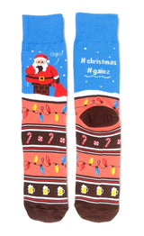 CHRISTMAS Men's Crew Socks PARQUET Brand (CHOOSE FROM 17 STYLES)