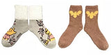 DISNEY Winnie The Pooh Ladies 2 Pair Of Cozy Fuzzy Plush Socks - Novelty Socks And Slippers
