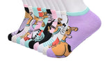 SCOOBY-DOO Ladies 10 Pair Of Low Cut Socks