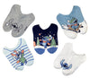DISNEY LILO & STITCH Ladies CHRISTMAS 5 Pair Of No Show Socks - Novelty Socks And Slippers