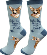 WELSH CORGI Dog Adult Unisex Socks By E&S Pets Choose Style