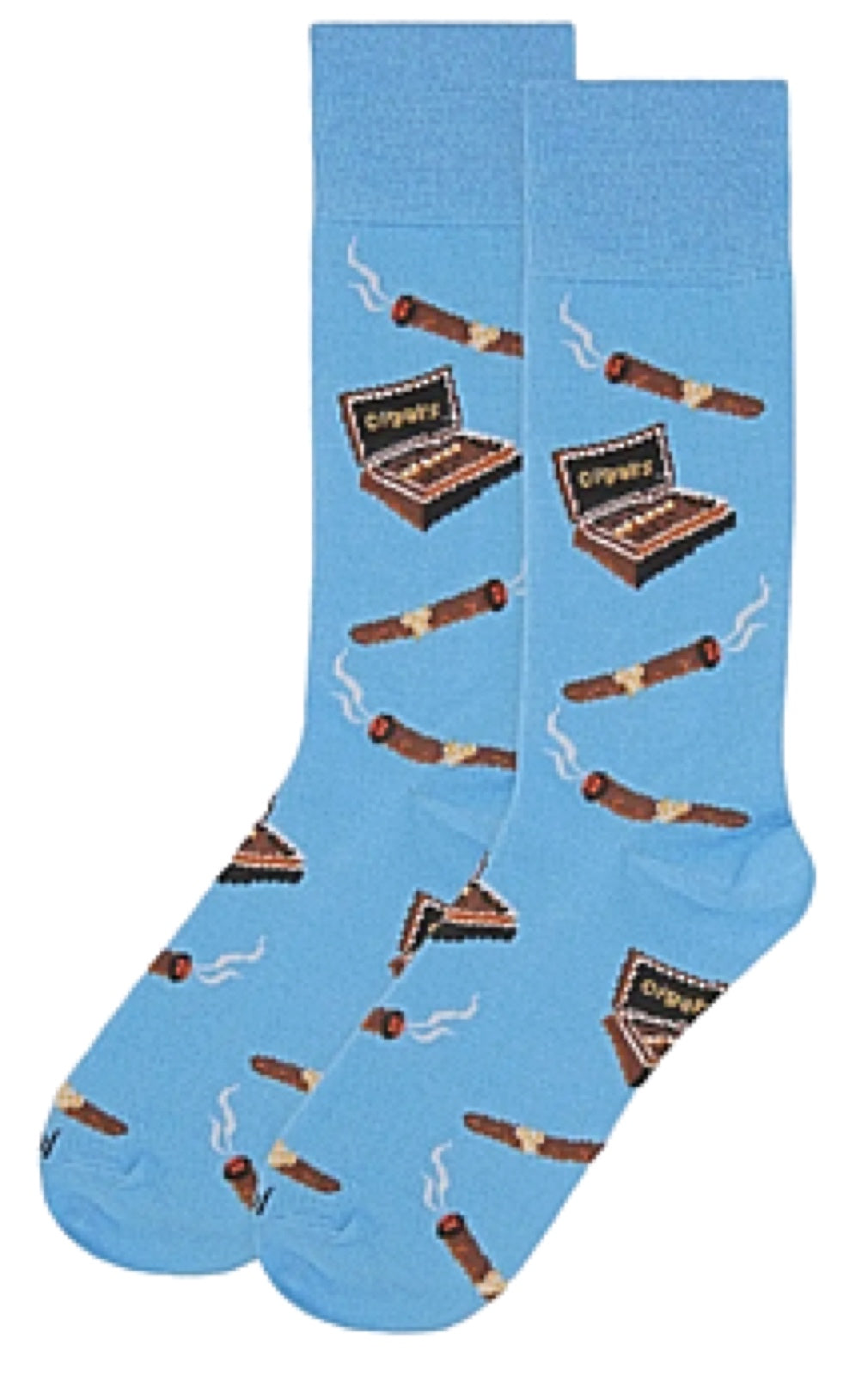 Memoi Brand Men’s CIGAR Socks - Novelty Socks And Slippers