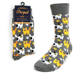 PARQUET Brand Men’s KITTEN Socks KITTENS ALL OVER - Novelty Socks And Slippers