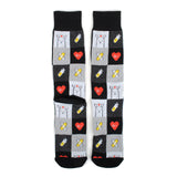 PARQUET Ladies HEALTHCARE MEDICAL Socks LLAMA NURSE - Novelty Socks And Slippers