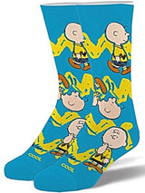 PEANUTS Unisex Kids CHARLIE BROWN Socks COOL SOCKS Kids - Novelty Socks for Less