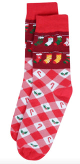 CHRISTMAS Ladies Crew Socks PARQUET BRAND (Choose Style)