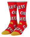 CHEEZ IT Crackers Men's Socks ‘Keep It Cheezy’ - Novelty Socks And Slippers