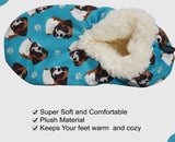BOXER Dog Ladies Non-Slip Slippers COMFIES BRAND By E&S Pets - Novelty Socks And Slippers