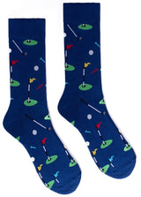 GOLF Men’s Socks Parquet Brand GOLF BALLS & CLUBS (CHOOSE COLOR) - Novelty Socks And Slippers