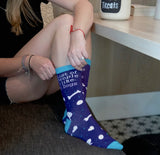 ONE HIT WONDERS Ladies LIST OF PEOPLE I LIKE 1) DOGS Socks - Novelty Socks And Slippers