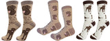 CHOCOLATE LABRADOR Dog Unisex Socks By E&S Pets - Novelty Socks for Less