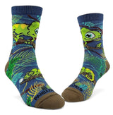 CHAMELEON Unisex Kids Socks (Choose Size) Sock Panda Brand - Novelty Socks And Slippers