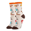 TOOTSIE ROLL POP Ladies Socks ‘IT’S WHAT’S INSIDE THAT COUNTS’ Oooh Yeah Brand