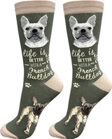 FRENCH BULLDOG Adult Unisex Socks By E&S Pets Choose Style