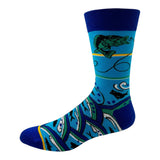 WOMEN WANT ME FISH FEAR ME Men’s FISHING Socks FABDAZ Brand - Novelty Socks And Slippers