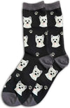 WESTIE Dog Adult Unisex Socks By E&S Pets Choose Style