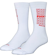 COOL SOCKS BRAND Men's FUCK YOU HAVE A NICE DAY TAKE OUT BAG Socks - Novelty Socks for Less