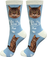 MAINE COON Cat Adult Unisex Socks By E&S Pets Choose Style