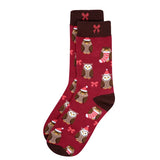 CHRISTMAS Ladies Crew Socks PARQUET BRAND (Choose Style)