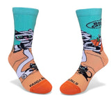 BAD CAT MUMMY Unisex Kids Halloween Socks (Choose Size) - Novelty Socks And Slippers