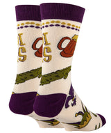 OOOH YEAH Brand Men’s MARDI GRAS Socks - Novelty Socks And Slippers