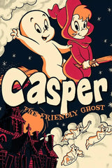 CASPER THE FRIENDLY GHOST MEN’S 2 PAIR OF HALLOWEEN SOCKS