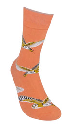 BARN OWL Adult Unisex Socks FUNATIC Brand Barn Owls All Over - Novelty Socks And Slippers
