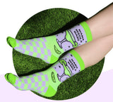 GROOVY THINGS Co. Brand Ladies MARGARITA Socks Mama Needs A Marg - Novelty Socks And Slippers