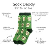 BEIGE SHIH TZU Dog Adult Unisex Socks By E&S Pets Choose Style