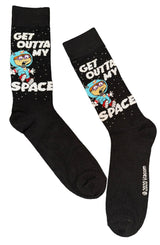 RUGRATS Mens CHUCKIE Socks ‘GET OUTTA MY SPACE’ - Novelty Socks And Slippers