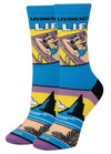 COOL SOCKS Brand Unisex LIVING MY BEST LIFE Socks - Novelty Socks And Slippers