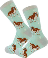 CAVALIER KING CHARLES Dog Adult Unisex Socks By E&S Pets Choose Style