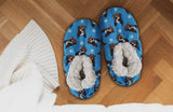 COMFIES BRAND LADIES AUSTRALIAN CATTLE DOG NON SKID SLIPPERS - Novelty Socks And Slippers
