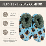 PUG Dog Ladies Non-Slip Slippers COMFIES BRAND By E&S Pets