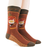 BOURBON & CIGARS Men's Socks FOOT TRAFFIC