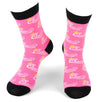 QUEEN Ladies Socks With CROWNS ALL OVER PARQUET BRAND