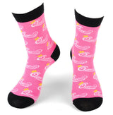 QUEEN Ladies Socks With CROWNS ALL OVER PARQUET BRAND
