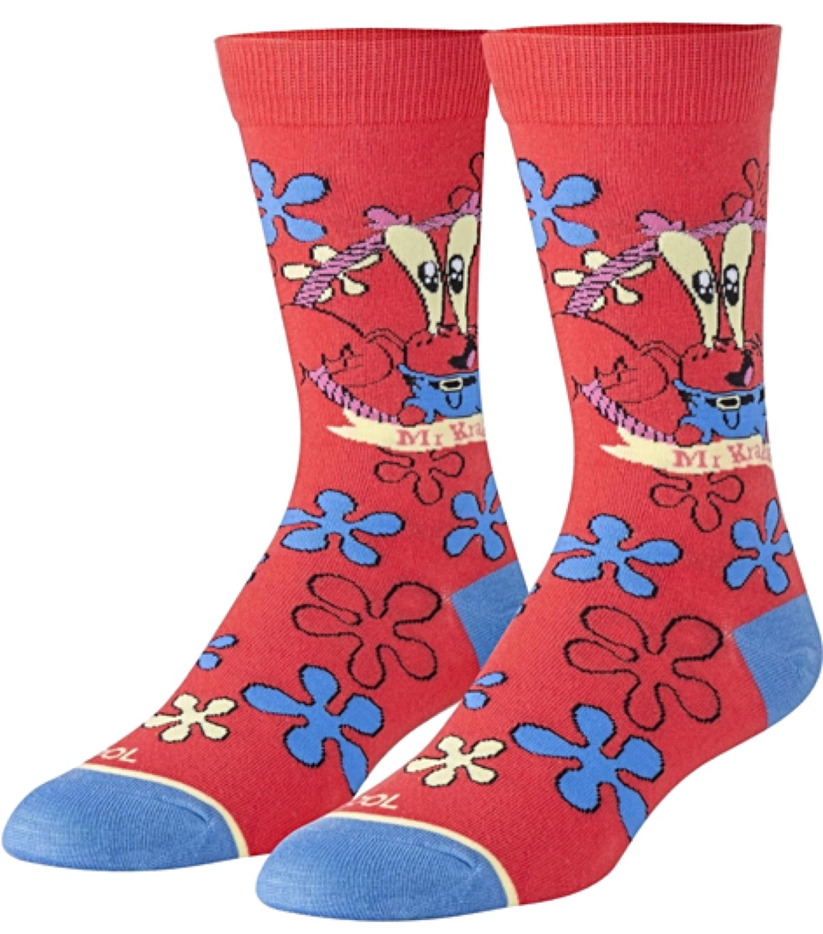 COOL SOCKS BRAND Ladies SPONGEBOB SQUAREPANTS Socks ‘BABY KRABS’ - Novelty Socks for Less